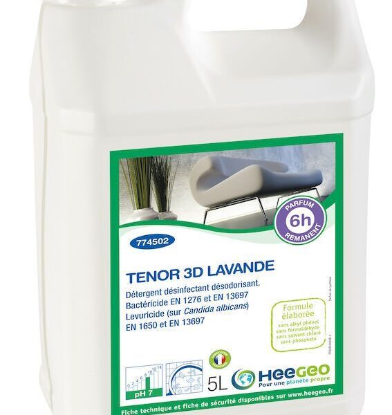 Nettoyant sols TENOR 3D parfum LAVANDE