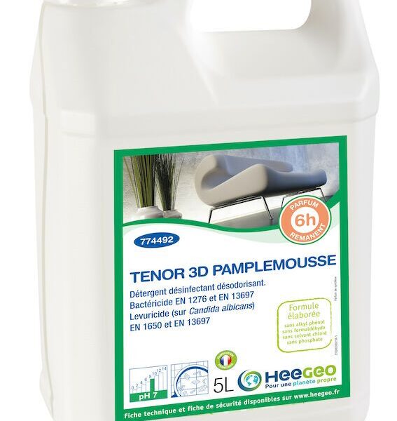 Nettoyant sols TENOR 3D parfum pamplemousse