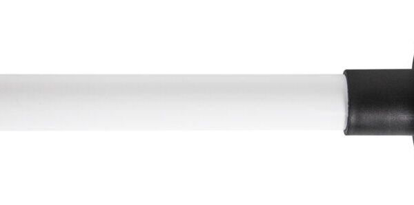 Manche télescopique ergonomique  BLANC (66,5 à 101 cm)