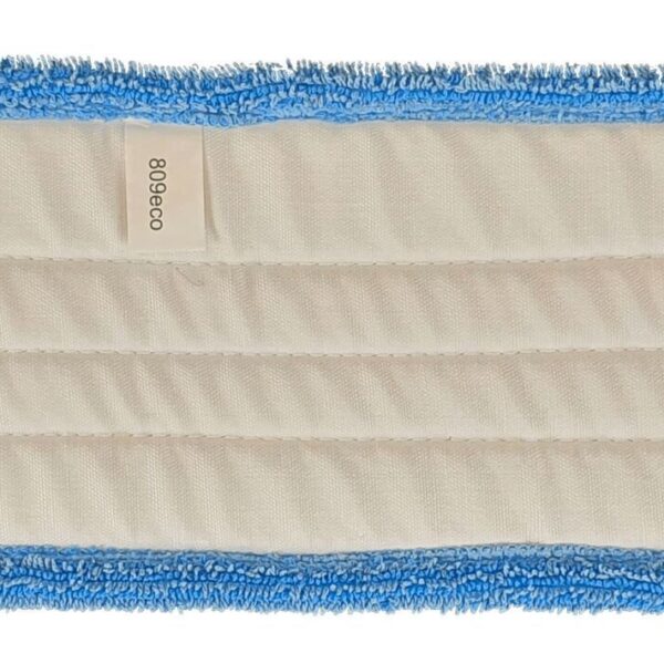 Frange micro ECOLINE poche/languette 2 oeillets BLEU (40cm)