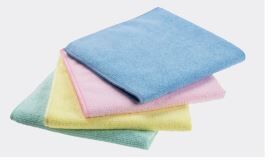 Lavette microfibre tricotée MICROTUFF SWIFT BLEU (38x38cm)