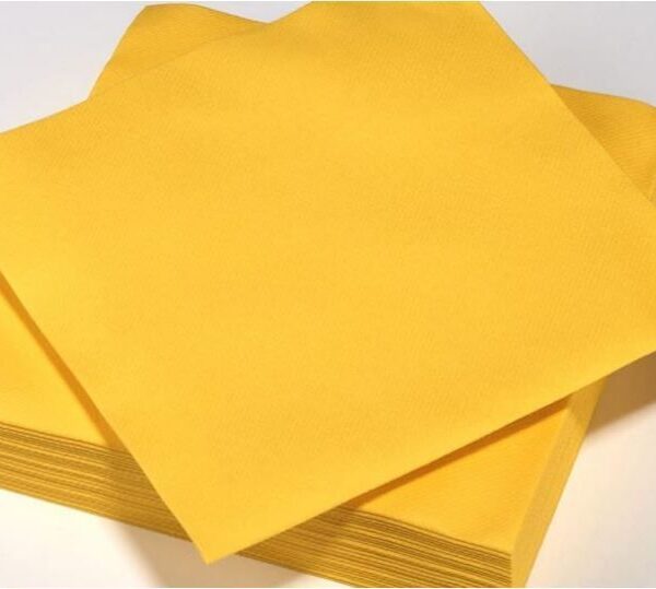 SDT AIRLAID BOUTON D'OR (40x40cm)