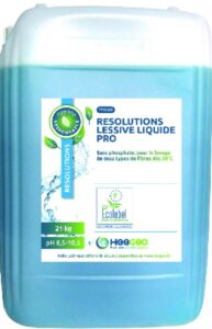 Bidons de lessive liquide pour pompes doseuses