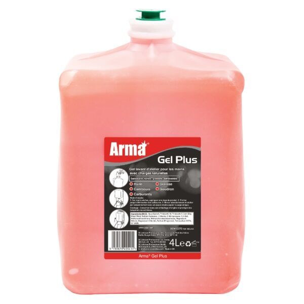 Savon gel d'atelier ARMA GEL avec microbilles parfum ORANGE