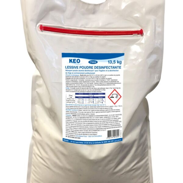 Lessive désinfectante en poudre KEO