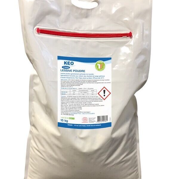 Lessive en poudre KEO Ecocert