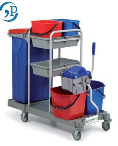 Chariot ARIANE 225 avec presse ergo Boost (2x12L+2x15L)