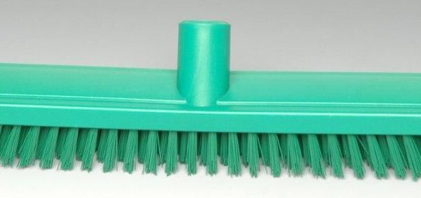 Tête de balai brosse alimentaire VERT (37cm)