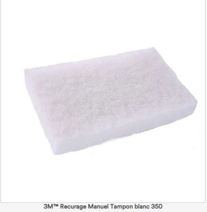 Tampon épais BLANC (95x158mm)