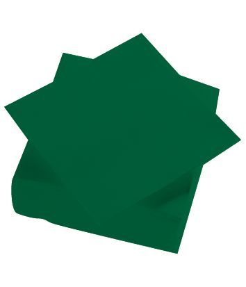 SDT tendance microgaufrée VERT SAPIN Ecolabel (38x38cm)