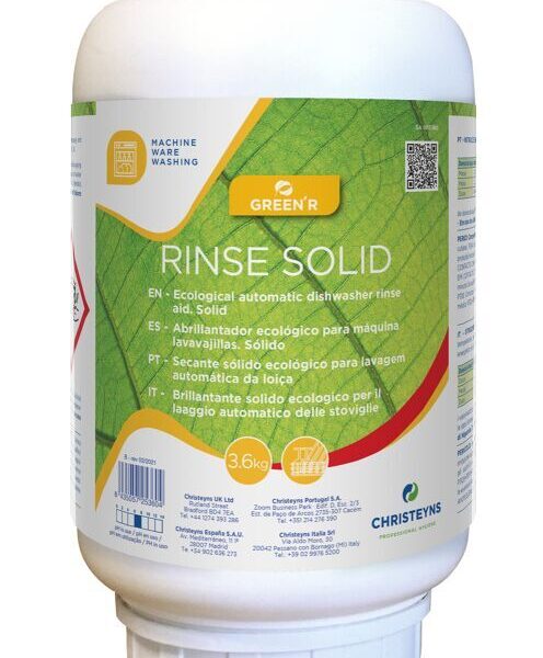 Rinçage vaisselle DUO SOLID autodish Green'R Ecolabel