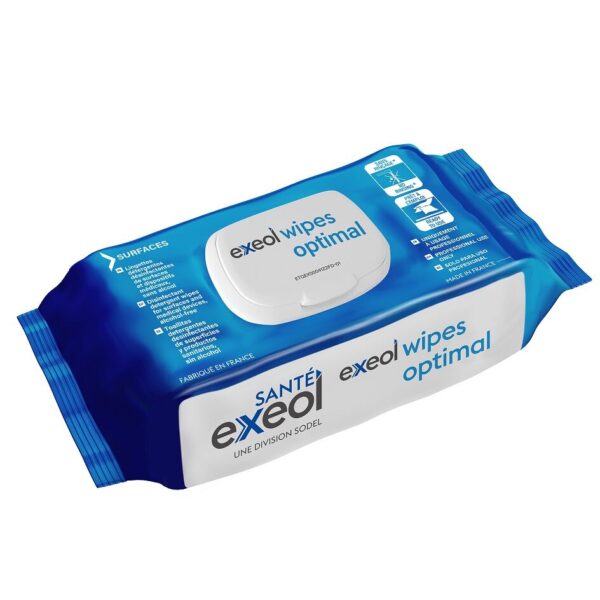 EXEOL WIPES OPTIMAL LINGETTES désinfectantes