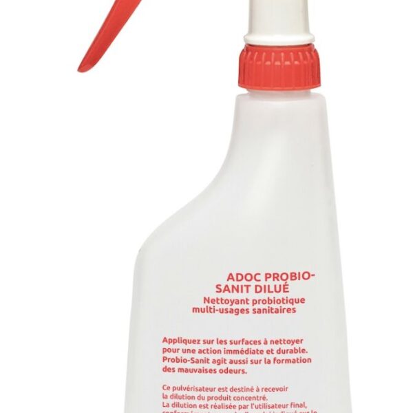 Pulvérisateur vide sérigraphié 'ADOC PROBIO-SANIT'