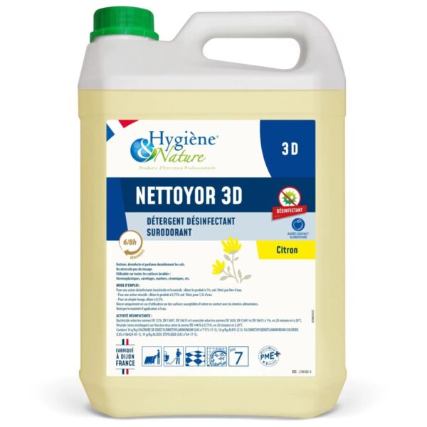 NETTOYOR 3D CITRON 5L