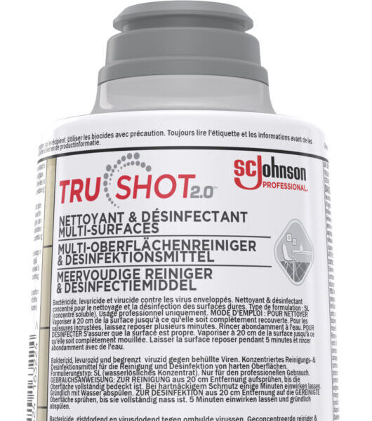Nettoyant et désinfectant multi-surfaces Trushot 2.0