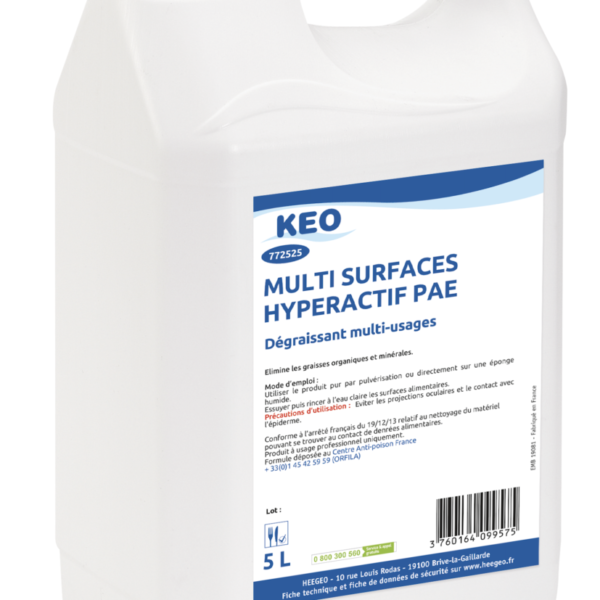Dégraissant multi-surfaces hyperactif KEO PAE