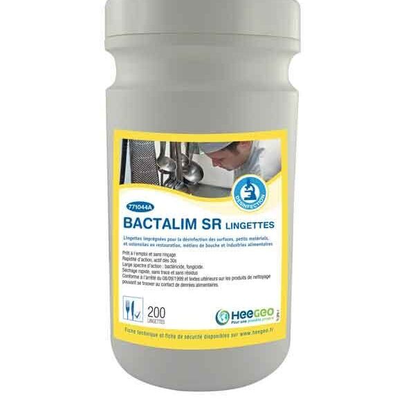 Lingettes désinfectantes de surfaces BACTALIM
