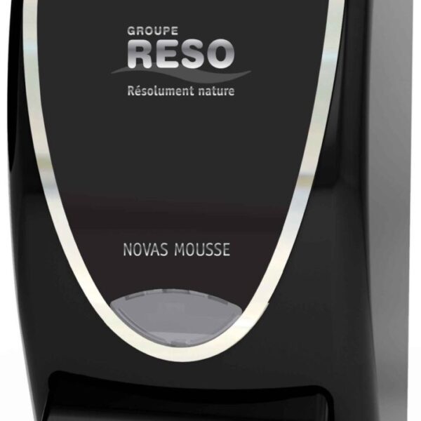 Distributeur savon mouse HEEGEO 1000 NOIR (1L)