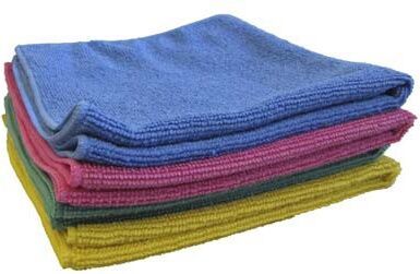 Lavette microfibre KEO 220gr/m² VERT (38x38cm)