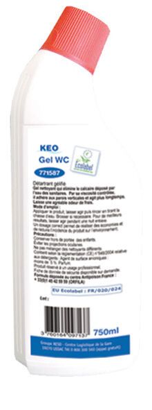 Gel WC KEO Ecolabel