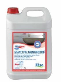 Détergent désinfectant sanitaire concentré QUATTRO
