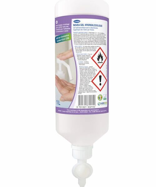Gel hydroalcoolique désinfectant NEVEA