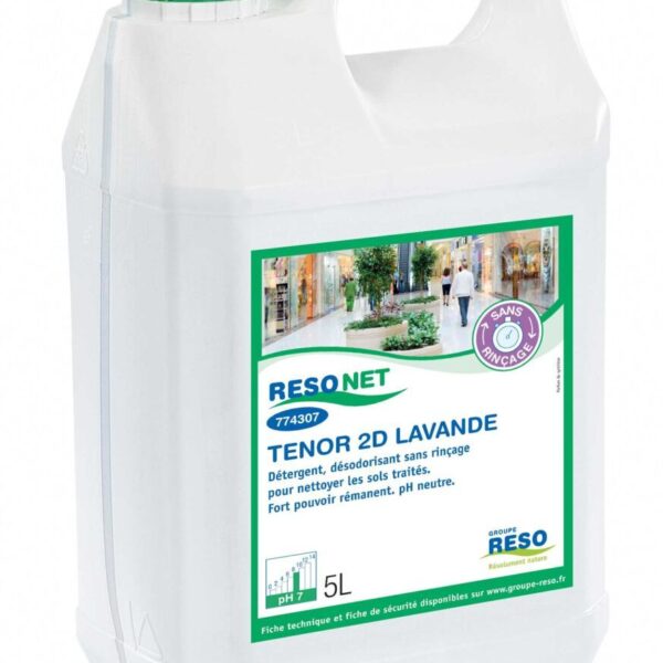 Nettoyant sols TENOR 2D parfum LAVANDE