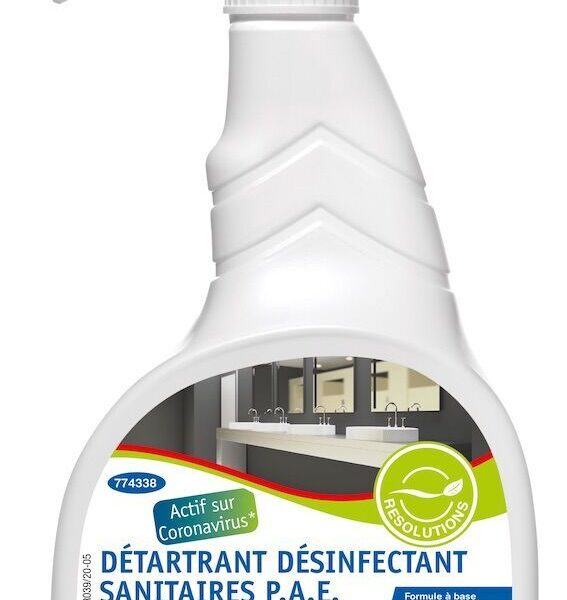Détartrant désinfectant sanitaire PAE RESOLUTIONS Ecocert
