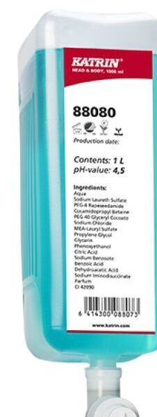 Savon liquide corps et cheveux KATRIN