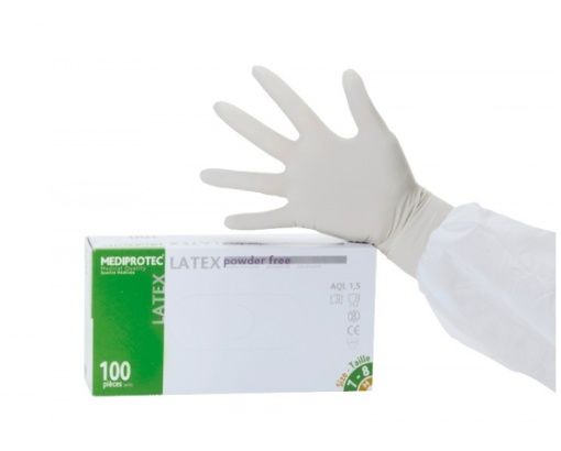 Gant latex non poudré M