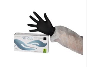 Gant nitrile non poudré NOIR L