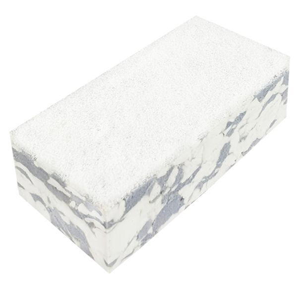 Pad composite mélanine BLANC (120x67x30mm)