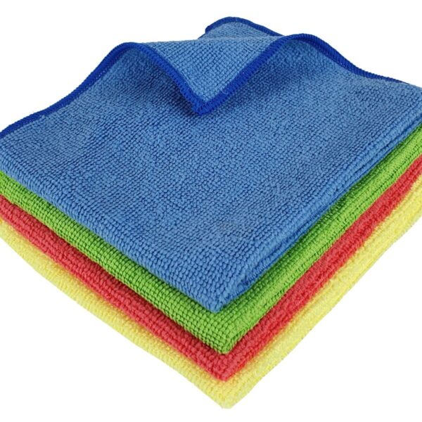 Lavette microfibre ECOLINE FT182 VERT (32x36cm)