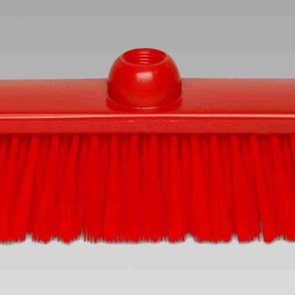 Tête de balai brosse alimentaire ROUGE (37cm)