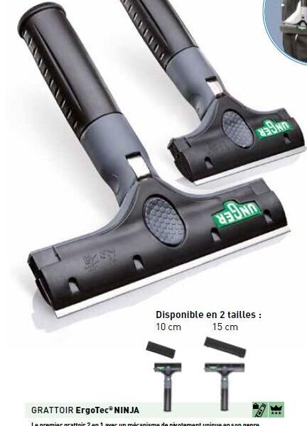 Grattoir ERGOTECH NINJA (15cm)