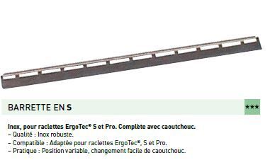 Barette + caoutchouc (35cm)