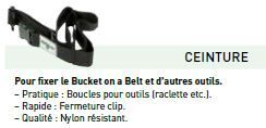 Ceinture pour  BUCKET ON A BELT