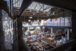 Vue de l'Entrepot de Detercentre à Cusset