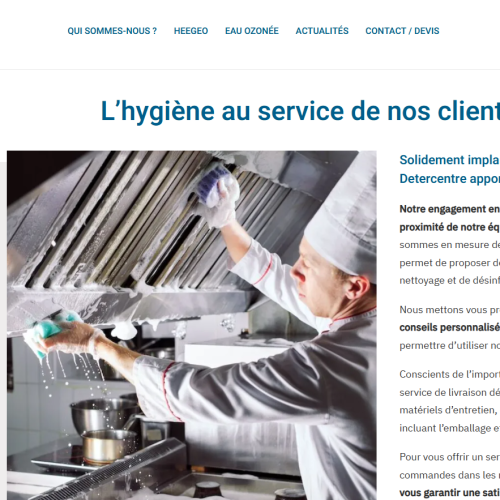 nouveau site Detercentre